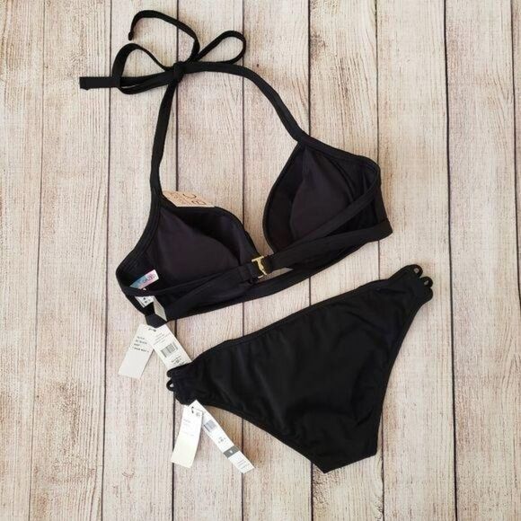 NWT Sundazed Scarlet Sasha Halter Bikini Top and Bottom Set - Picture 5 of 9